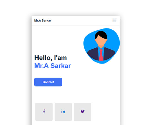 My Portfolio Online Resume Blogger Template
