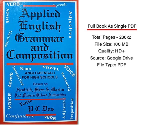 Applied English Grammar and Composition By P.C.DAS